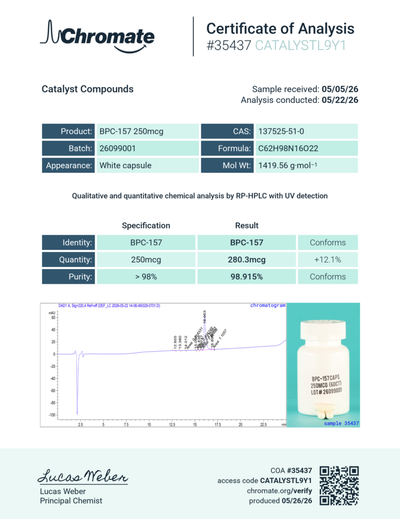 BPC-157 250mcg Caps