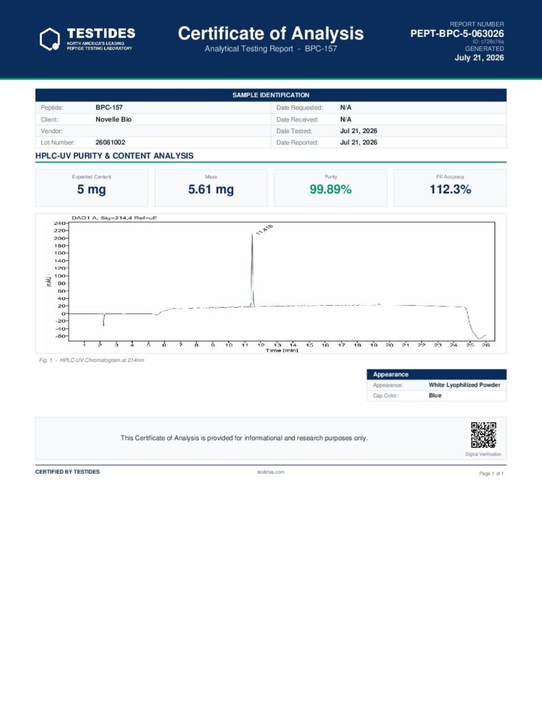 BPC-157 5mg
