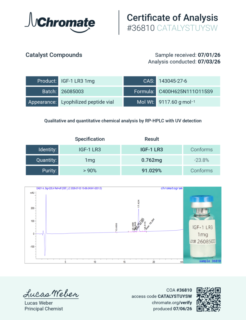 IGF-1 LR3 1mg