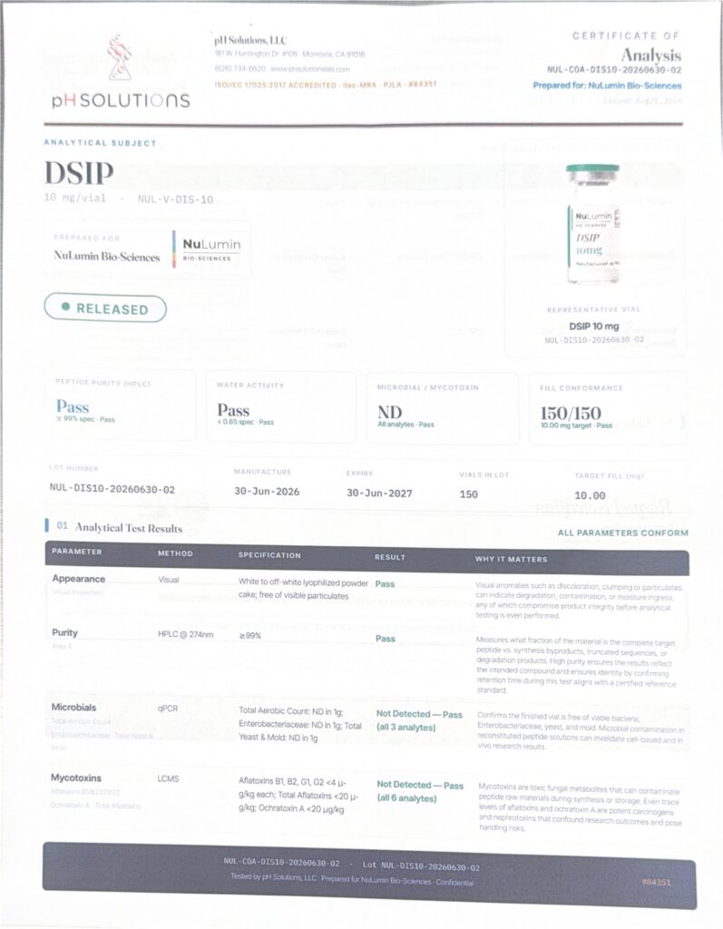 NL DSIP 10mg