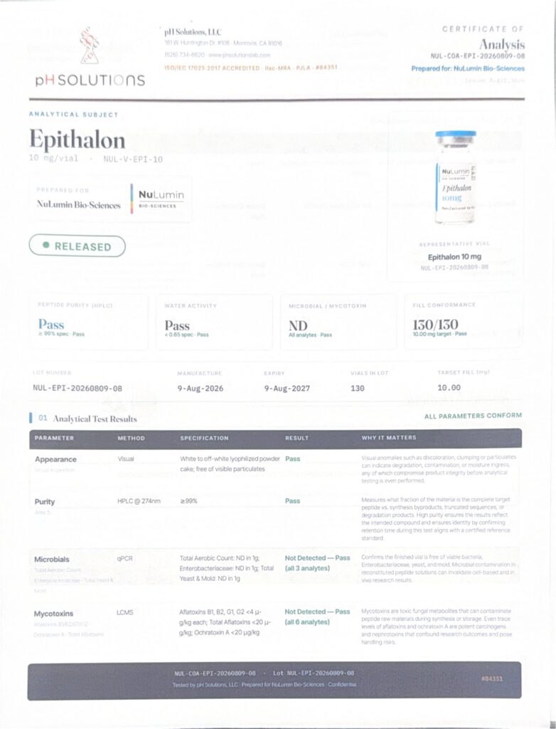 NL Epithalon 10