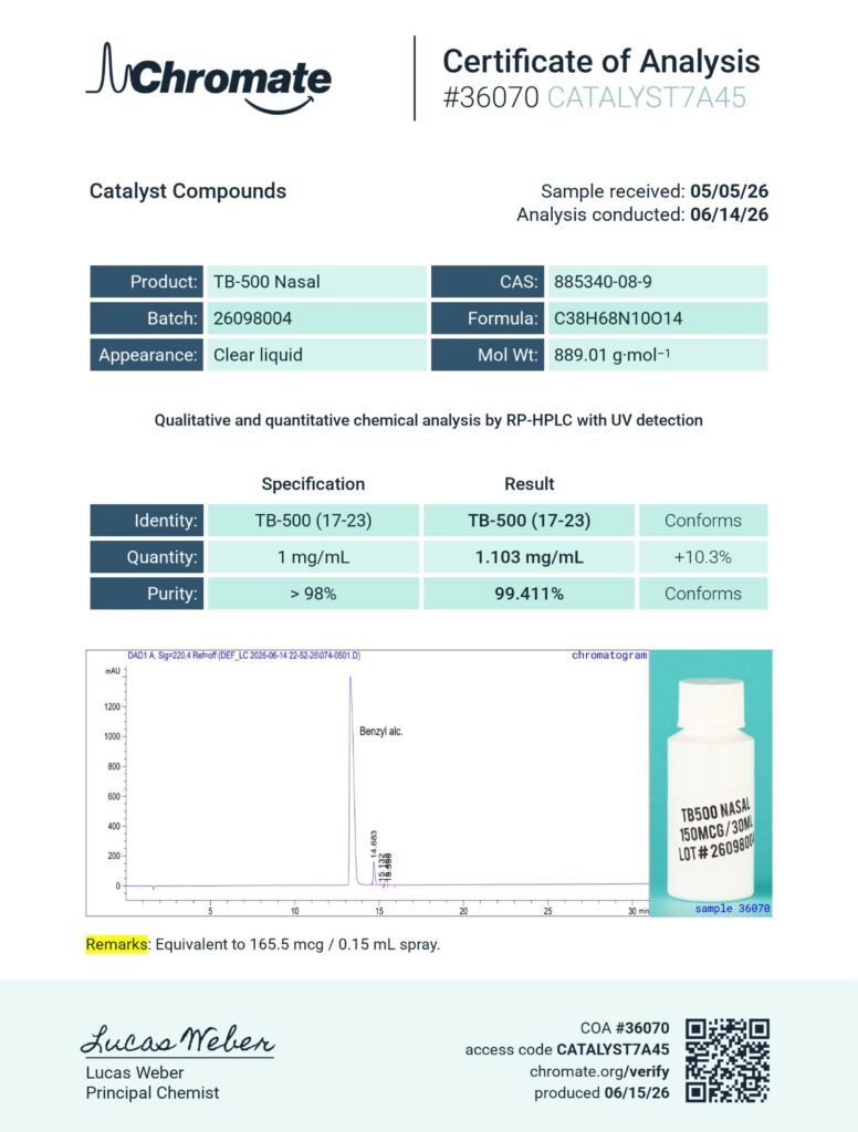 TB-500 (17-23) Liquid Spray 1mg-mL