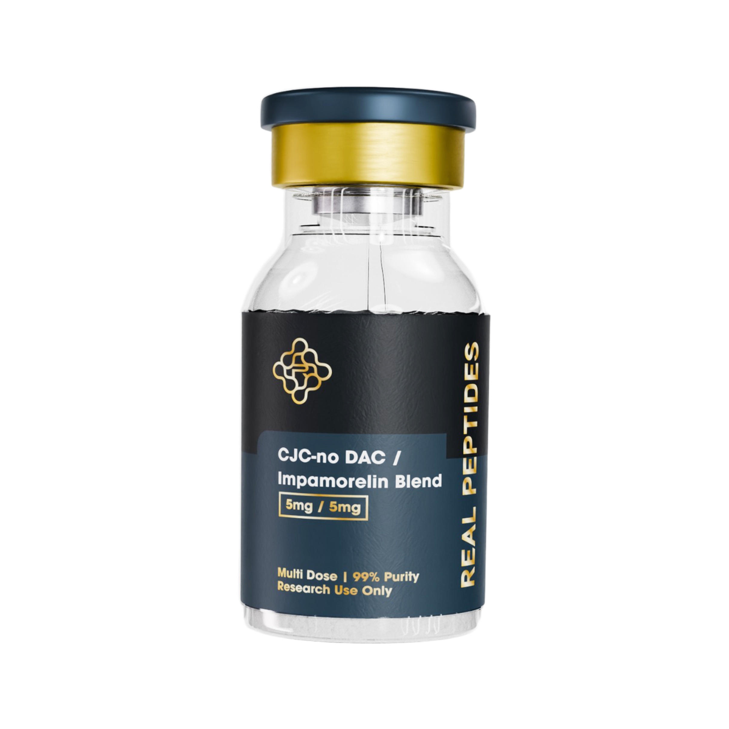 Real Peptides CJC-1295 (No DAC) + Ipamorelin