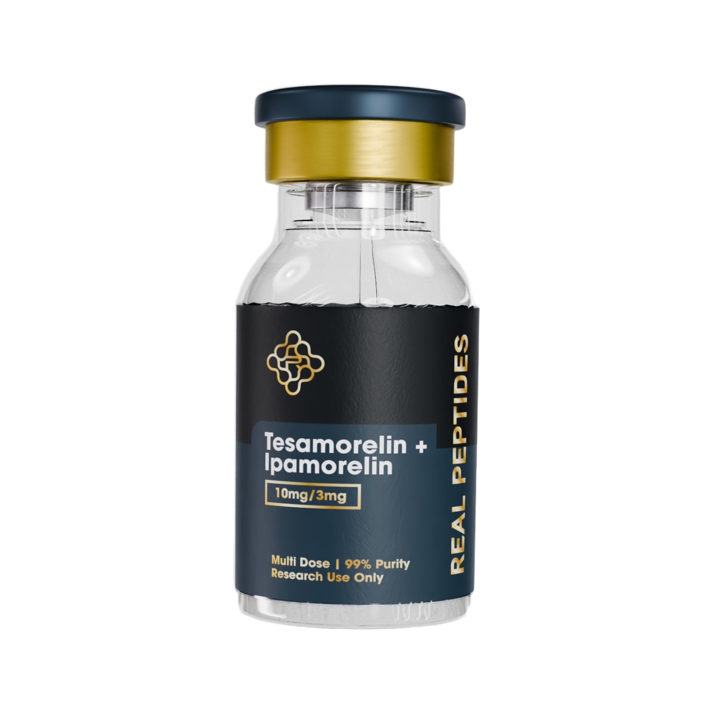Real Peptides Tesamorelin + Ipamorelin