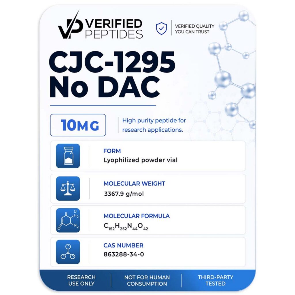 Verified Peptides CJC-1295 (No DAC)