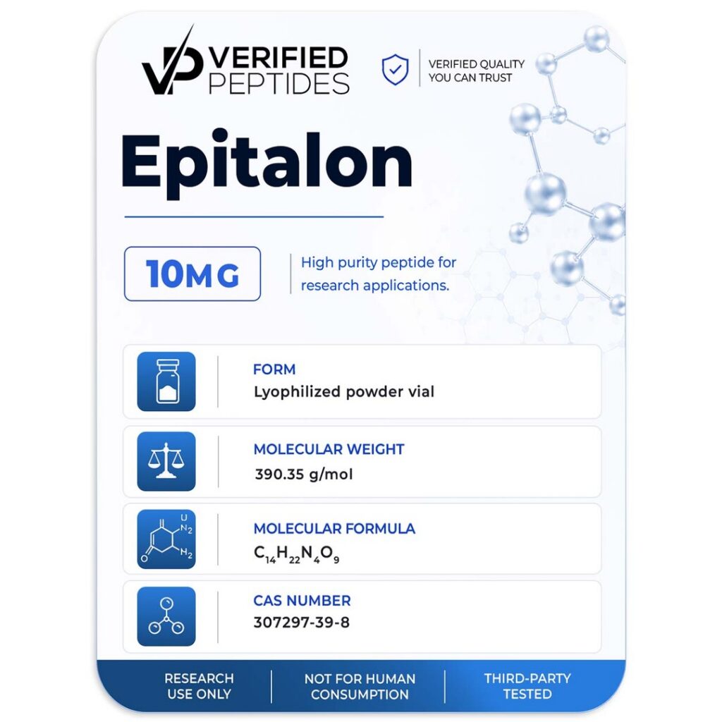 Verified Peptides Epitalon