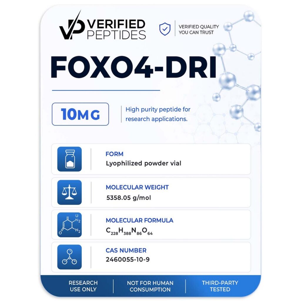 Verified Peptides FOXO4-DRI
