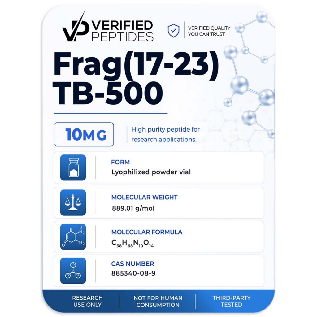 Verified Peptides Frag (17-23) TB-500