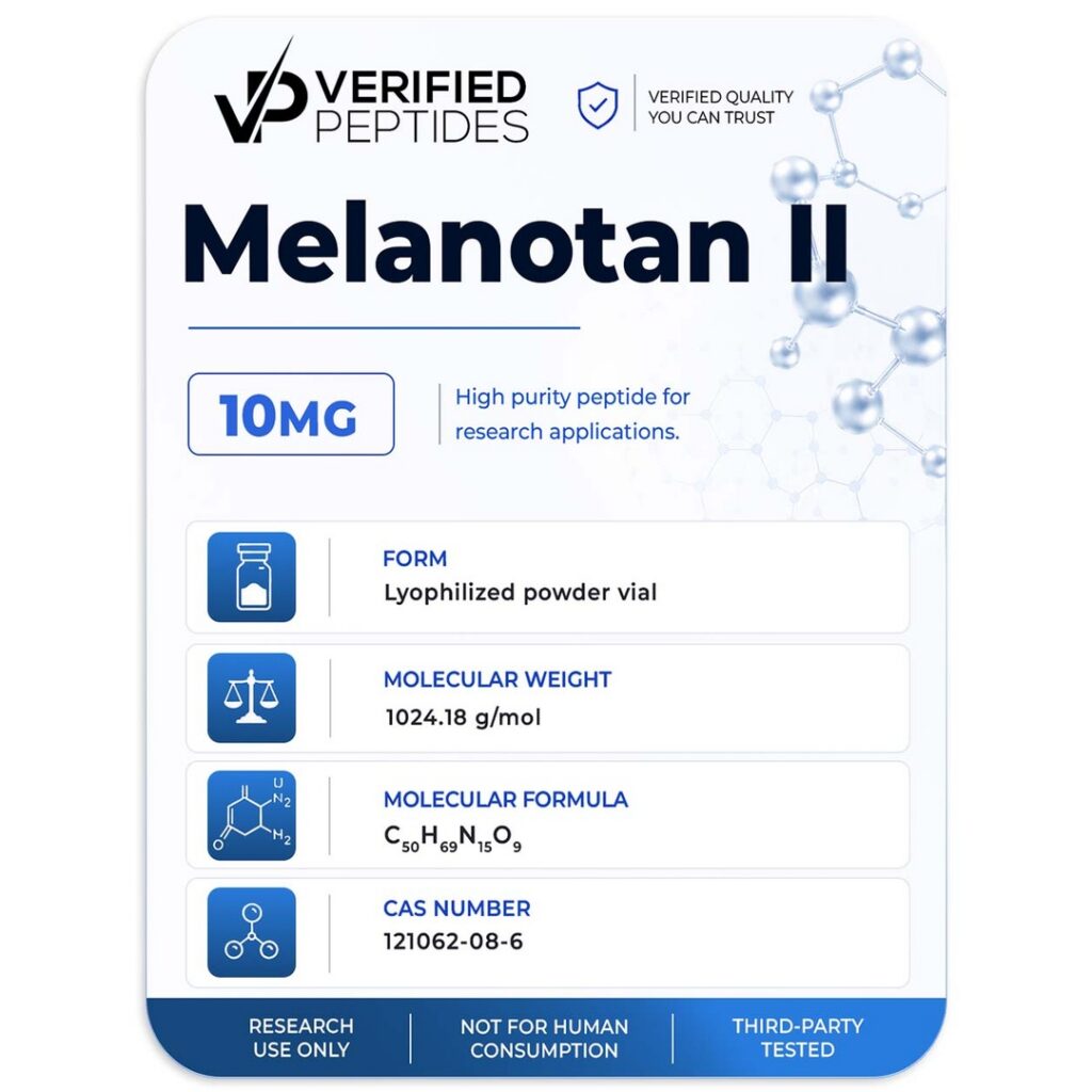Verified Peptides Melanotan II
