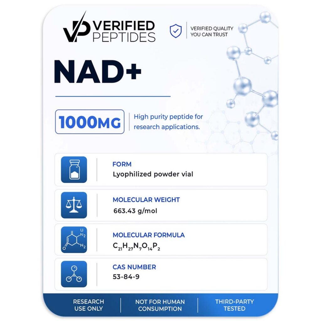 Verified Peptides NAD+