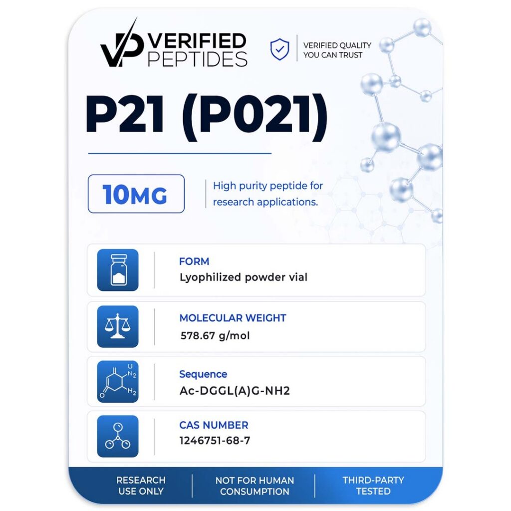 Verified Peptides P21