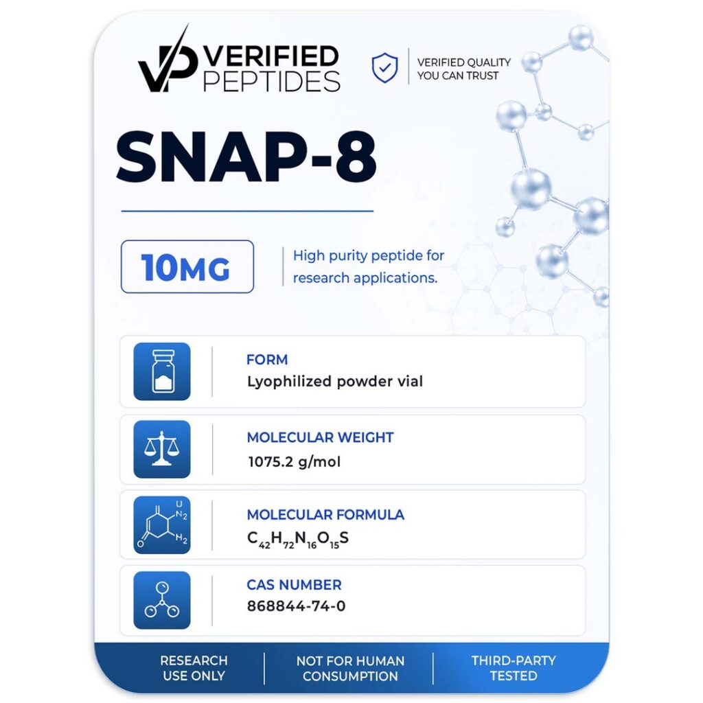 Verified Peptides SNAP-8