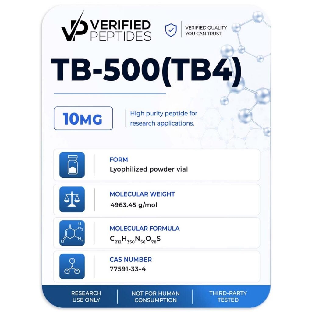 Verified Peptides TB-500 (TB4)