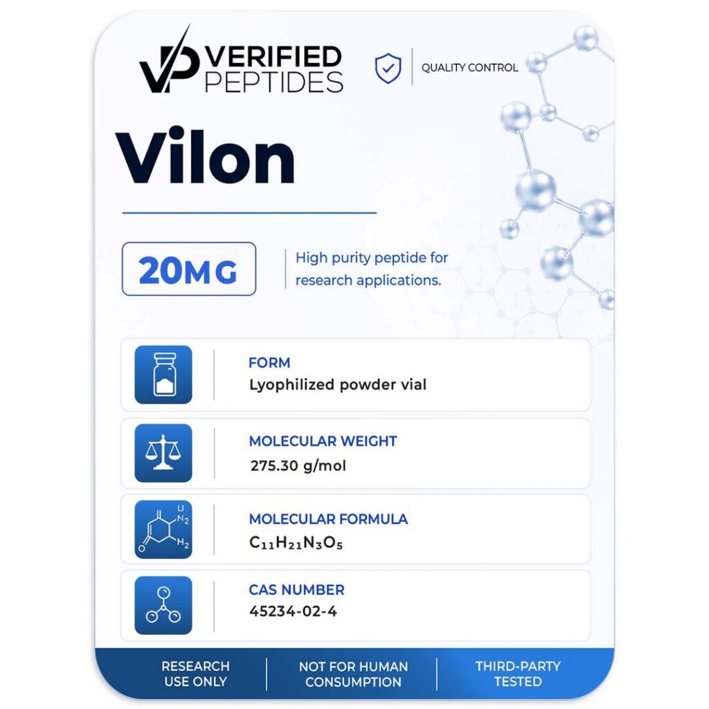 Verified Peptides Vilon